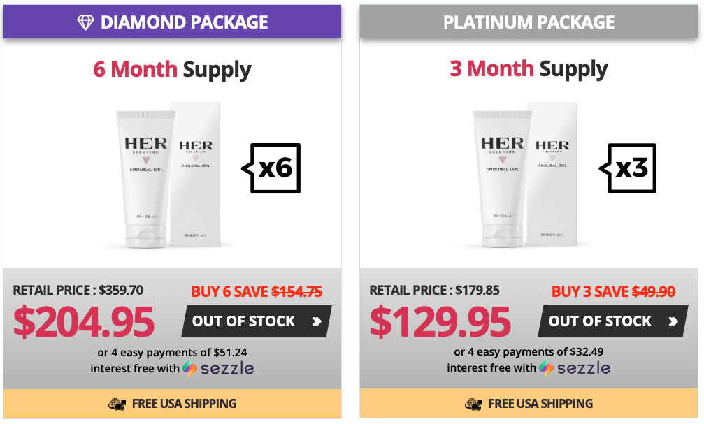 HerSolution Gel price HerSolution Gel price